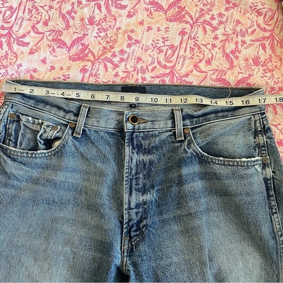 FIRM Khaite Kyle Portland Relaxed Distressed Jeans - Picture 11 of 14